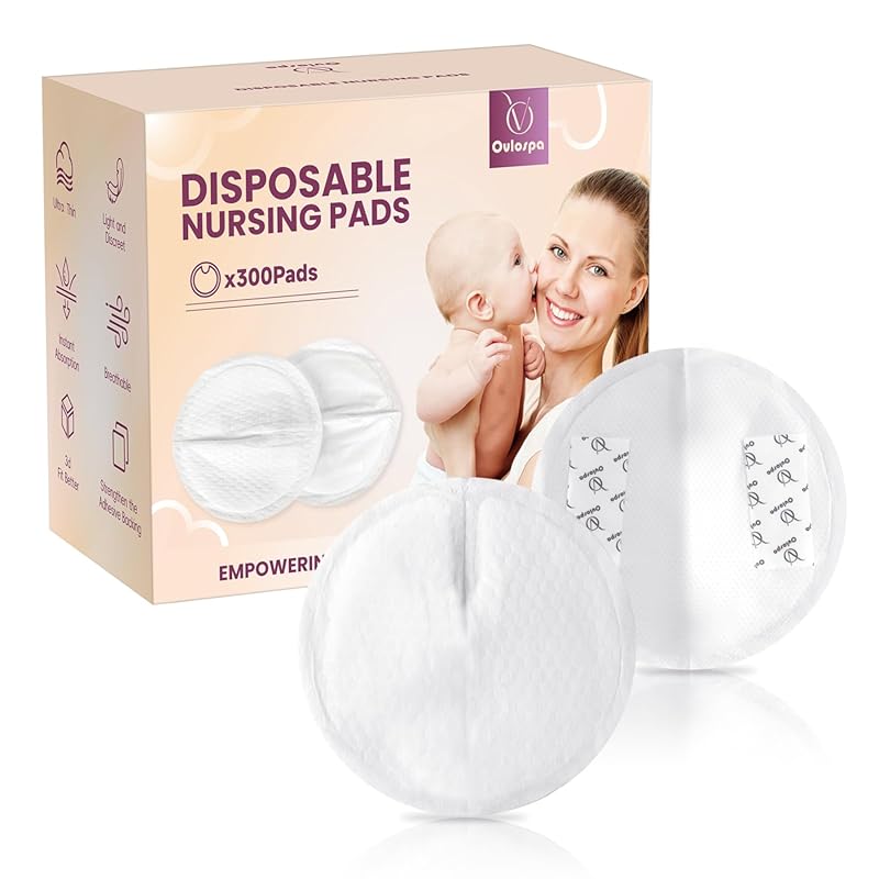 Ultra-Absorbent Disposable Nursing Pads, Super Soft & Breathable Breas