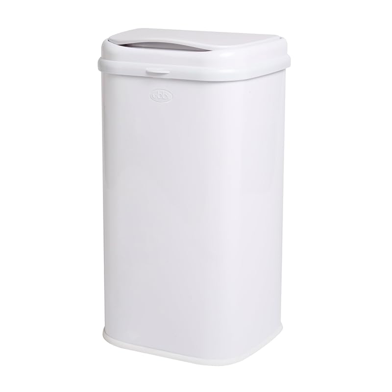 Ubbi Stainless Steel Venti Diaper Pail: Odor Locking, No Special Bags 