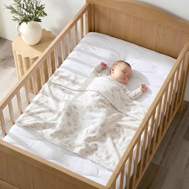 Premium Waterproof Crib & Toddler Mattress Protector Pad – Quilted, 10