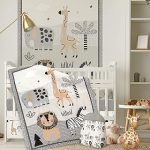 4 Woodland Forest Animals Crib Bedding