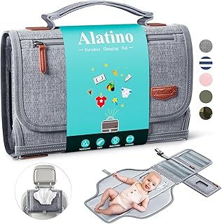 Alatino Portable Diaper Changing Pad Baby