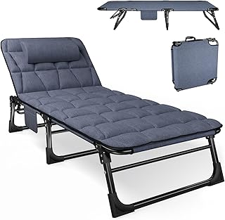 ATORPOK Folding Camping Cot Adults Padded