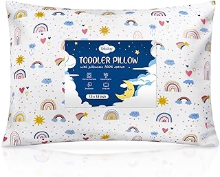 Babebay Toddler Pillow 13X18 Soft Pillows