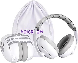 Baby Headphones Noise 2-in-1 Ear Muffs