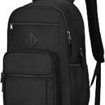 BIKROD Black Backpack Men Women
