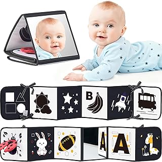 Black White Baby Books Newborn