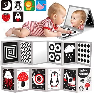 Black White High Contrast Baby Books