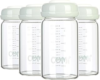 COMI Wide Neck Glass Breastmilk Collection