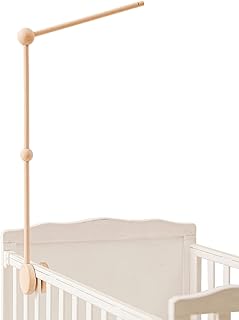 Crib Mobile Holder HBM Wooden Arm