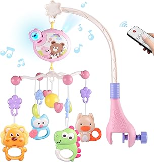 Crib Mobile Music Lights