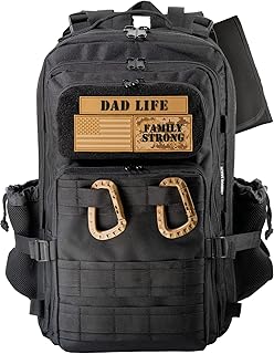 Dad Diaper Bag Men Removable Patches