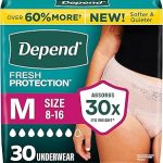 Depend Fresh Protection Adult Diapers