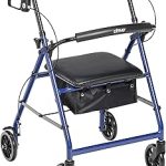 Drive Medical Aluminum Rollator Walker