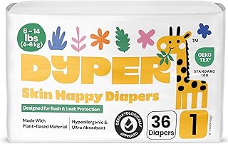 DYPER Baby Diapers Size 1 (36