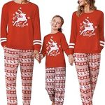 Ekouaer Family Christmas Pajamas Matching Sets