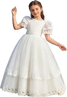 Flower Girl Dress Wedding Lace First