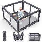 Foldable Baby Playpen 50"x50" Safety Play