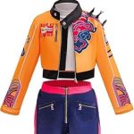 Girls Halloween Costume Black Yellow Polyester