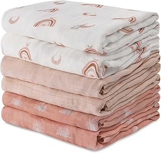 GLLQUEN BABY Receiving Blanket Boy Cotton