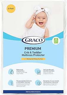 Graco Premium Waterproof Crib Toddler Mattress