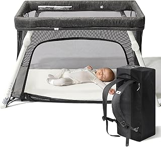 Guava Family Travel Crib Includes Lightweight