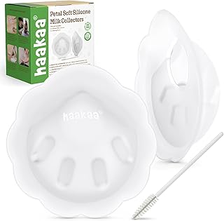haakaa Petal Soft Silicone Milk Collector丨Discreet