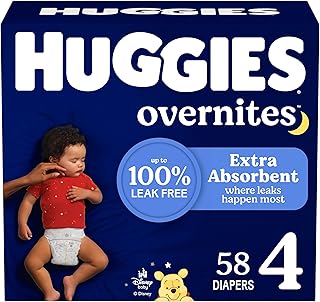 Huggies Overnites Size 4 Overnight Diapers