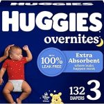 Huggies Size 3 Overnites Baby Diapers