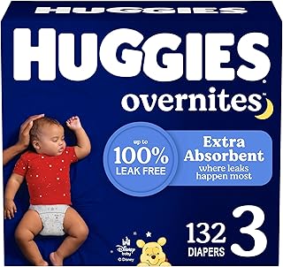 Huggies Size 3 Overnites Baby Diapers