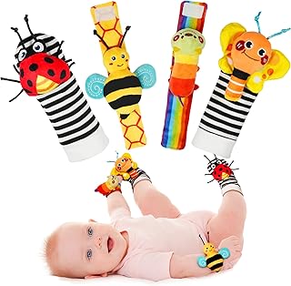 Infinno Baby Wrist Rattle Socks Foot