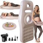 Inflatable Pregnancy Pillow Belly & Head