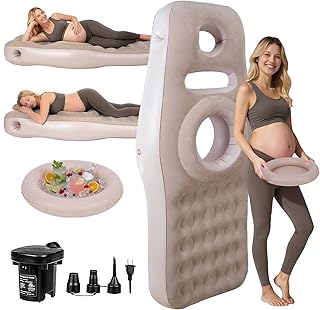 Inflatable Pregnancy Pillow Belly & Head