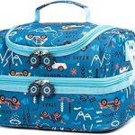 Insulated Kids Dual Compartment Lunch Bags
