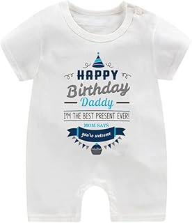 JYHOPE Funny Letter Print Rompers Newborn