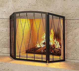 Kingson Childproof Fireplace Screen 3 Panel