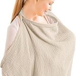 Konssy Muslin Nursing Cover Baby Breastfeeding