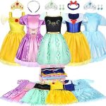 LIMIROLER Princess Dress Up Clothes Little