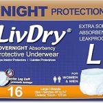 LivDry Adult Diapers Large Incontinence Underwear