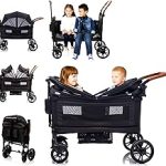 Luxury Wagon Stroller 2 Kids &