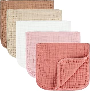 MIGIOL Muslin Burp Cloths 100% Cotton