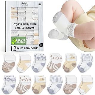Mother's Choice Organic Cotton Baby Socks