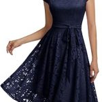 MUADRESS Women's Lace Cocktail Wedding Party