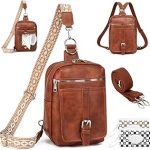 MYHOZEE Small Diaper Bag Crossbody Sling