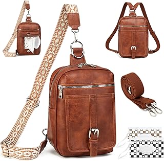 MYHOZEE Small Diaper Bag Crossbody Sling