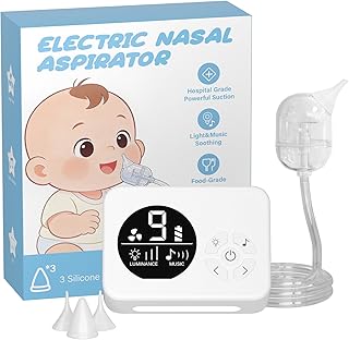 Nasal Aspirator Baby Nose Sucker 9