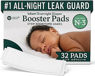 Naturally Nature Overnight Leak-Protection Diaper Booster