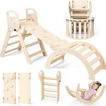 Norbee Pikler Triangle Foldable Wooden Toddler
