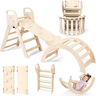 Norbee Pikler Triangle Foldable Wooden Toddler