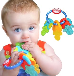 Nuby IcyBite Ice Gel Teether Keys
