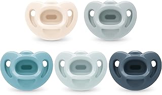 NUK 100% Silicone Comfy Orthodontic Pacifiers